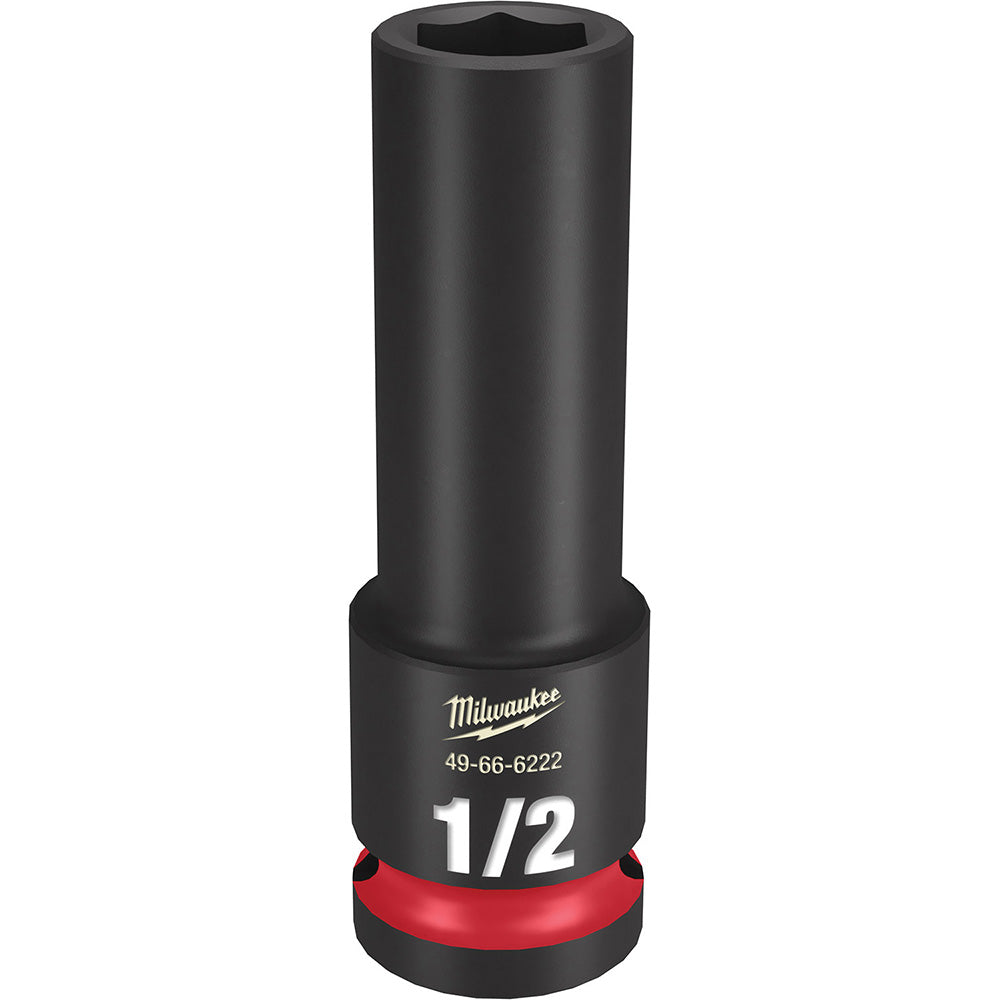 Milwaukee Tool 49-66-6222 Impact Socket 1/2" Drive, 1/2" Socket, Hex Drive