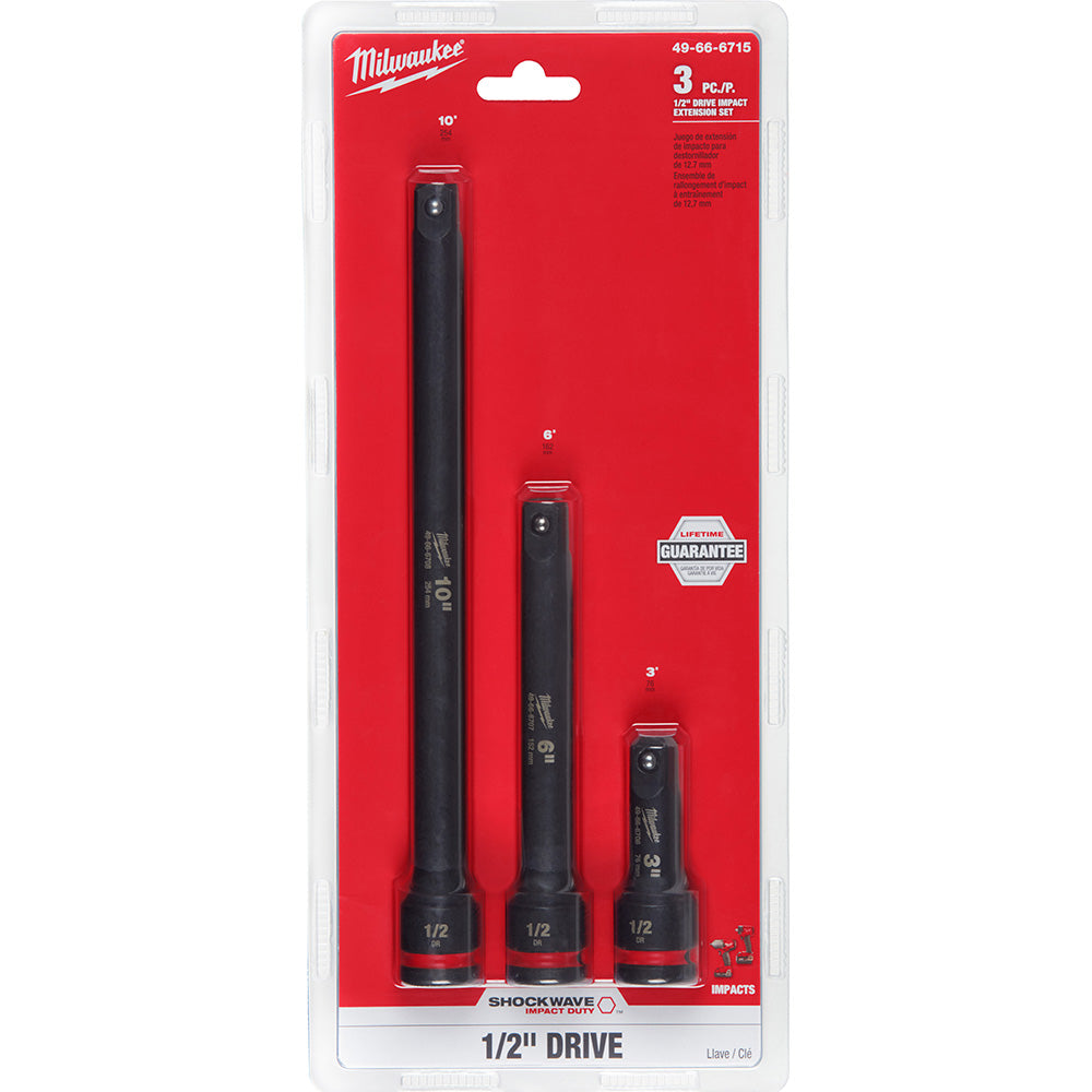 Milwaukee Tool 49-66-6715 Socket Extension Sets 