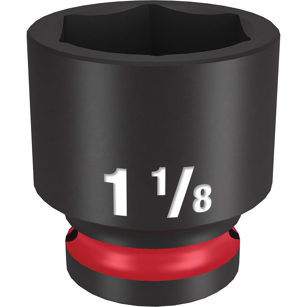 Milwaukee Tool 49-66-6212 Impact Socket 1/2" Drive, 1-1/8" Socket, Hex Drive