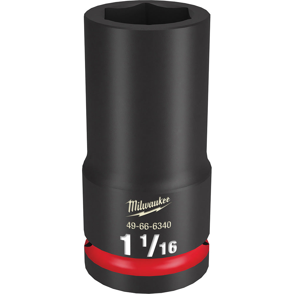 Milwaukee Tool 49-66-6340 Impact Socket 3/4" Drive, 1-1/16" Socket, Hex Drive