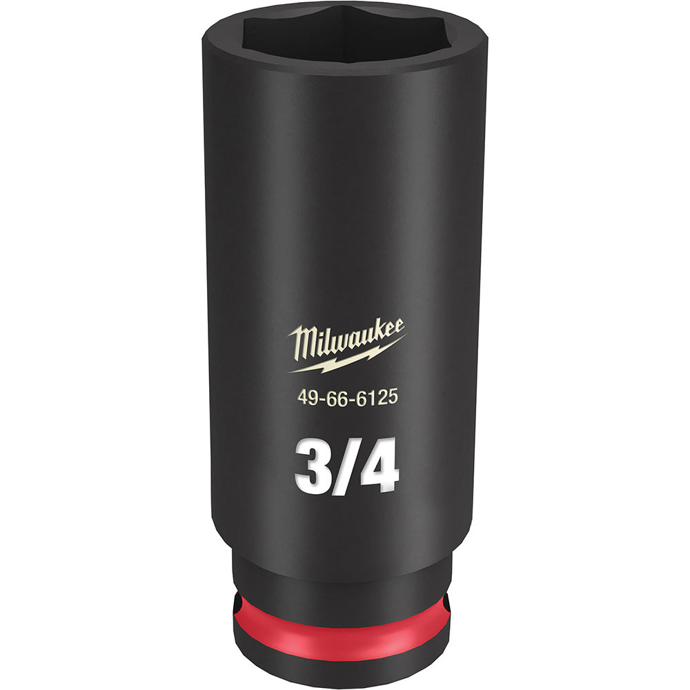 Milwaukee Tool 49-66-6125 Impact Socket 3/8" Drive, 3/4" Socket, Hex Drive