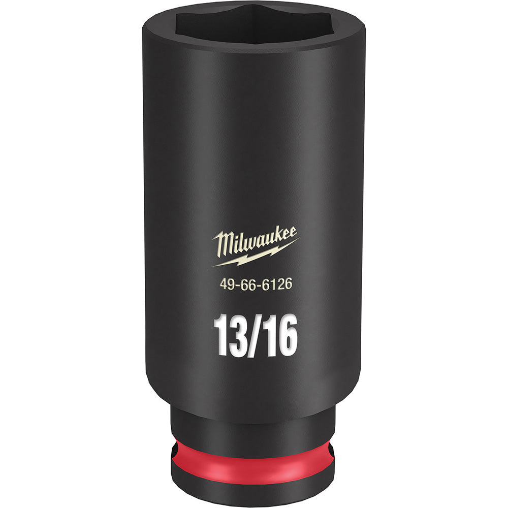 Milwaukee Tool 49-66-6126 Impact Socket 3/8" Drive, 13/16" Socket, Hex Drive