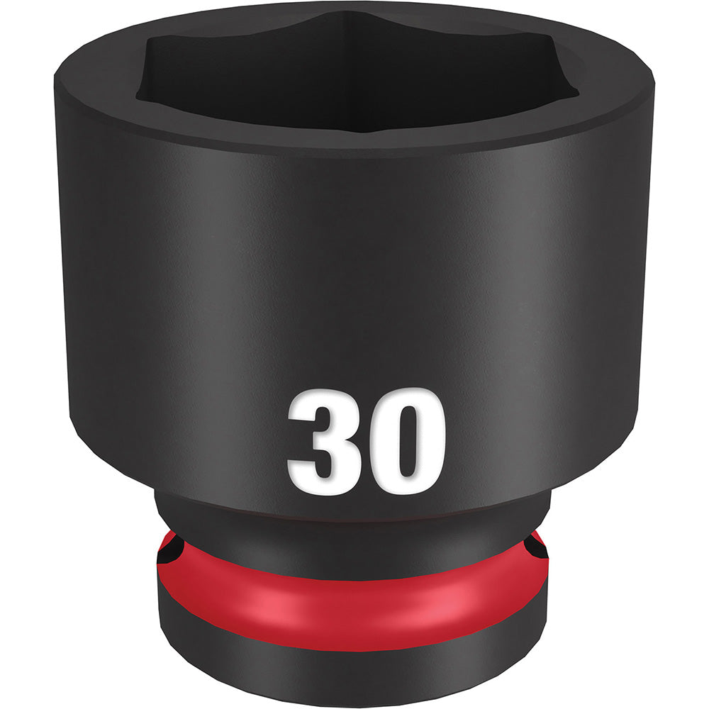 Milwaukee Tool 49-66-6262 Impact Socket 1/2" Drive, 30mm Socket, Hex Drive