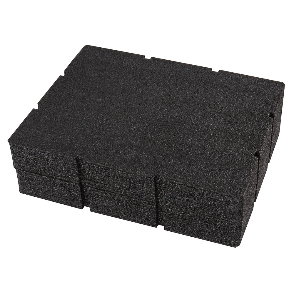 Milwaukee Tool 48-22-8452 Tool Box Case & Cabinet Inserts Type Customizable Foam  For Use With PACKOUT Tool Boxes 48-22-8442 & 48-22-8443  Material Family Foam  Width (Inch) 16.30  Depth (Inch) 12.50  Height (Inch) 4.8