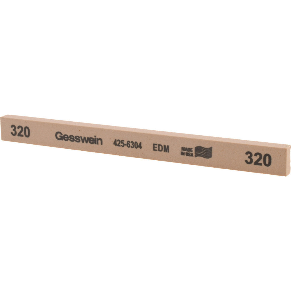 Value Collection 4256304 Rectangle Polishing Stone Aluminum Oxide, 1/2" Wide, 1/4" Thick, 6" OAL