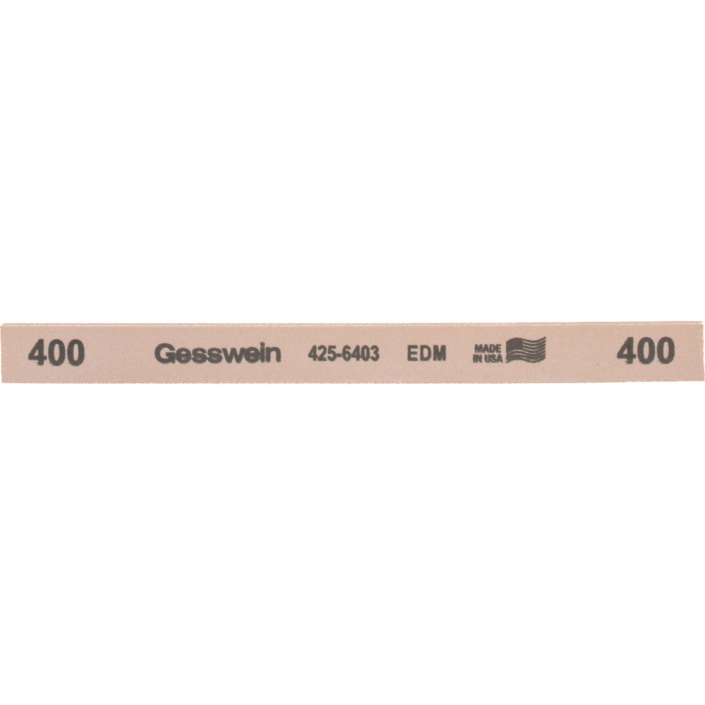 Value Collection 4256403 Rectangle Polishing Stone Aluminum Oxide, 1/2" Wide, 1/8" Thick, 6" OAL