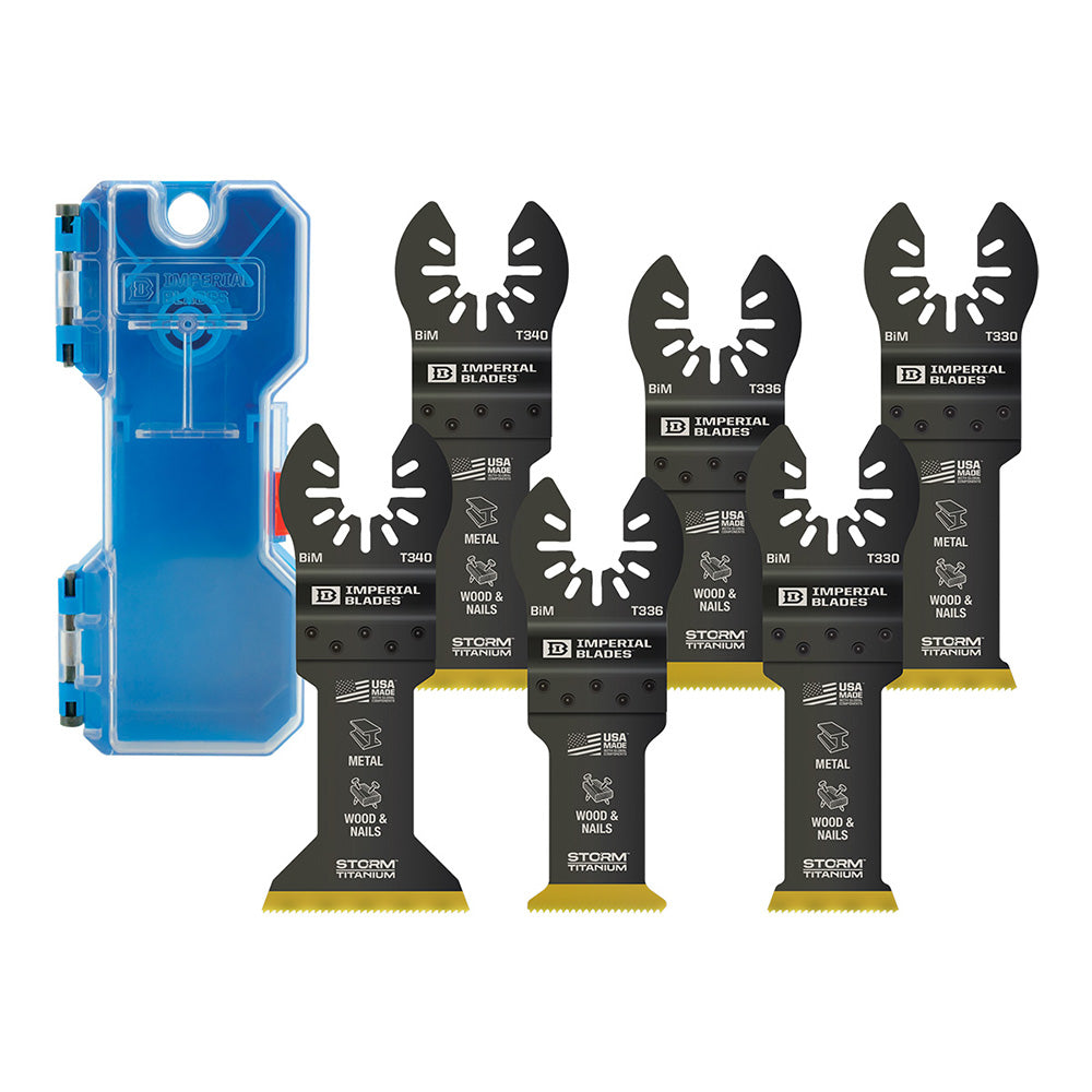Milwaukee Tool IBOATV-6 Blade Use with One Fit Anchor Fits All Major Brands of Non-Starlock Tools