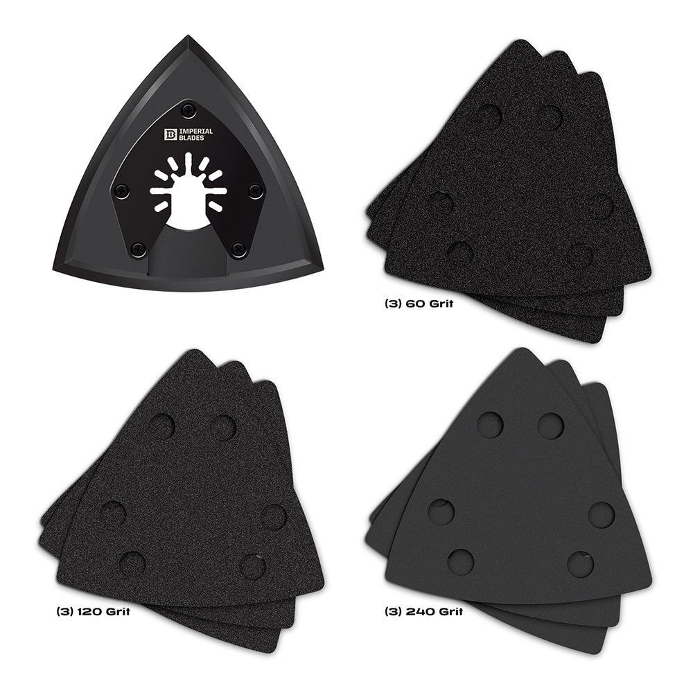 Milwaukee Tool IBOTSPV-10 Sanding Pad Use with One Fit Anchor Fits All Major Brands of Non-Starlock Tools