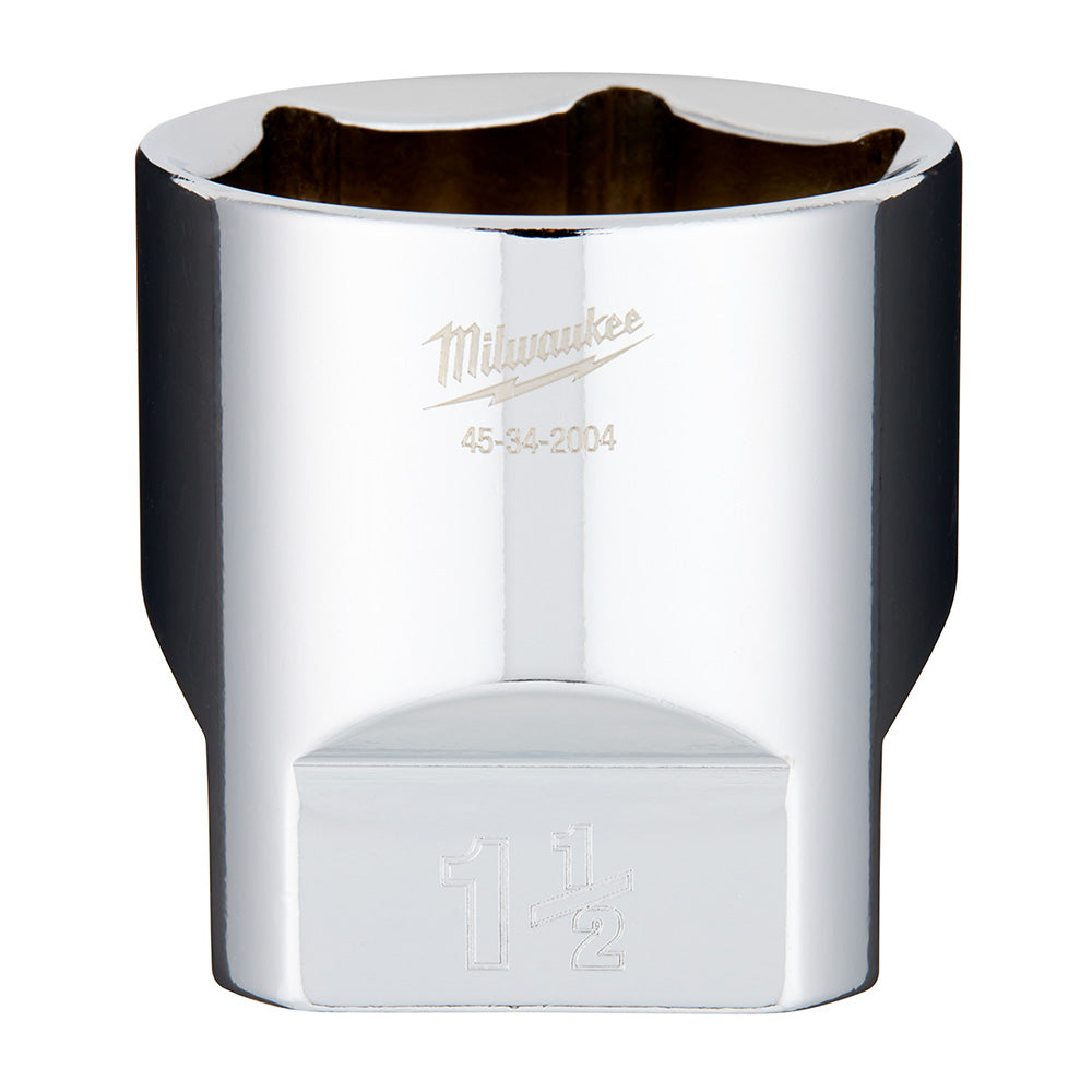 Milwaukee Tool 45-34-2004 Standard Hand Socket 1/2 Drive, 6 Points, Not Tether Capable