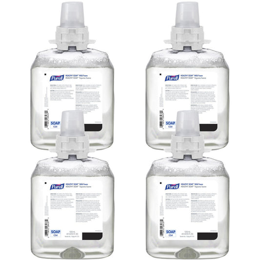 PURELL 5174-04 Hand Cleaners & Soaps Product Type Soap  Scent Fragrance Free  Container Type Dispenser Refill  Container Size 1250 mL  Form Foam  Color Clear