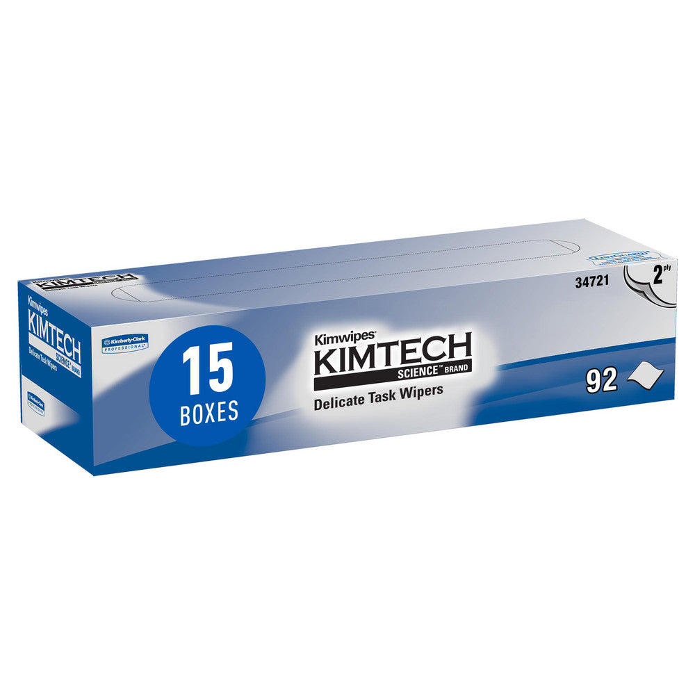 Kimtech 34721 Science™ Kimwipes® Delicate Task Wipes (34721), Pop-Up Box, 2-Ply, White