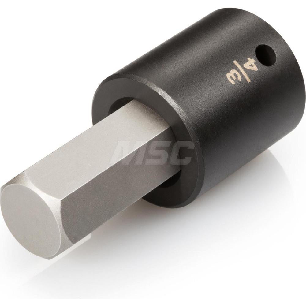 Tekton SIB22219 1/2 Inch Drive x 3/4 Inch Hex Impact Bit Socket