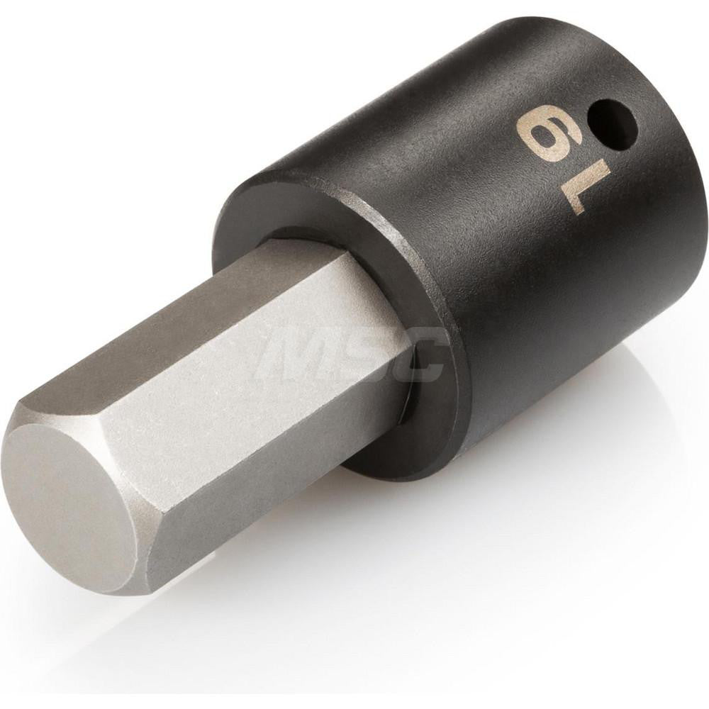 Tekton SIB23219 1/2 Inch Drive x 19 mm Hex Impact Bit Socket
