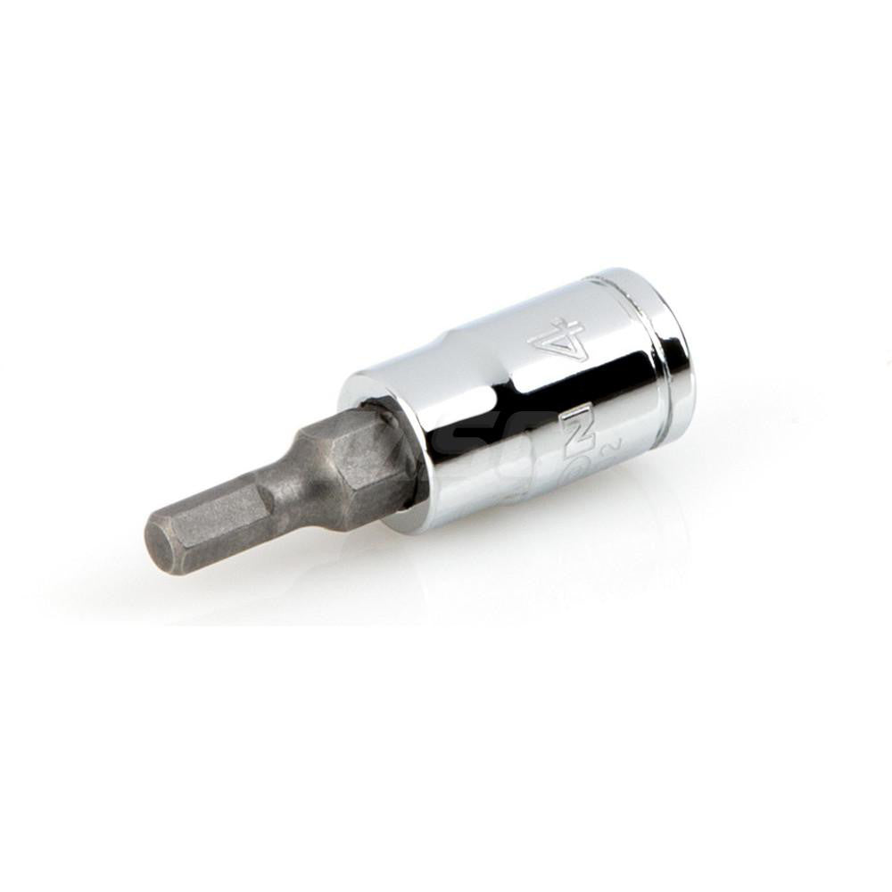 Tekton SHB03202 1/4 Inch Drive x 4 mm Hex Bit Socket