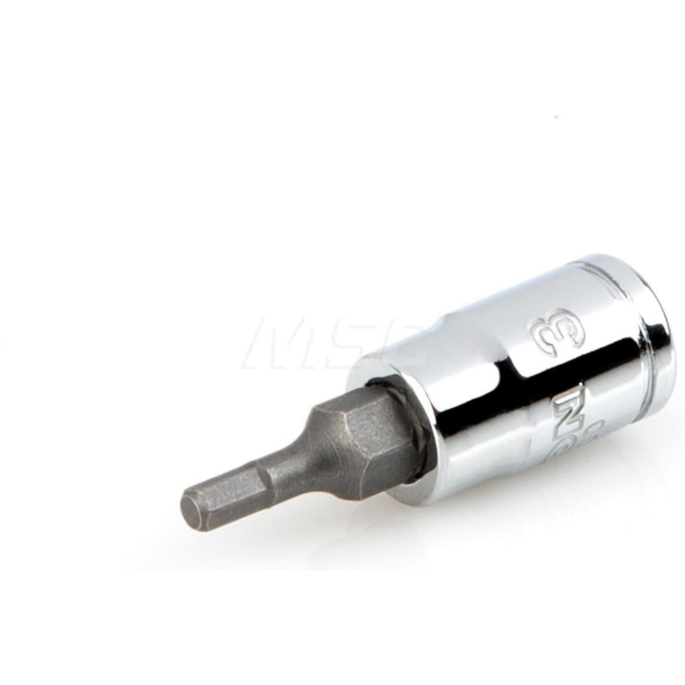 Tekton SHB03200 1/4 Inch Drive x 3 mm Hex Bit Socket