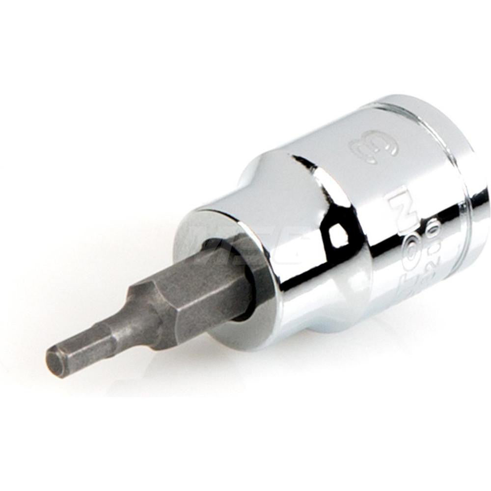 Tekton SHB13200 3/8 Inch Drive x 3 mm Hex Bit Socket
