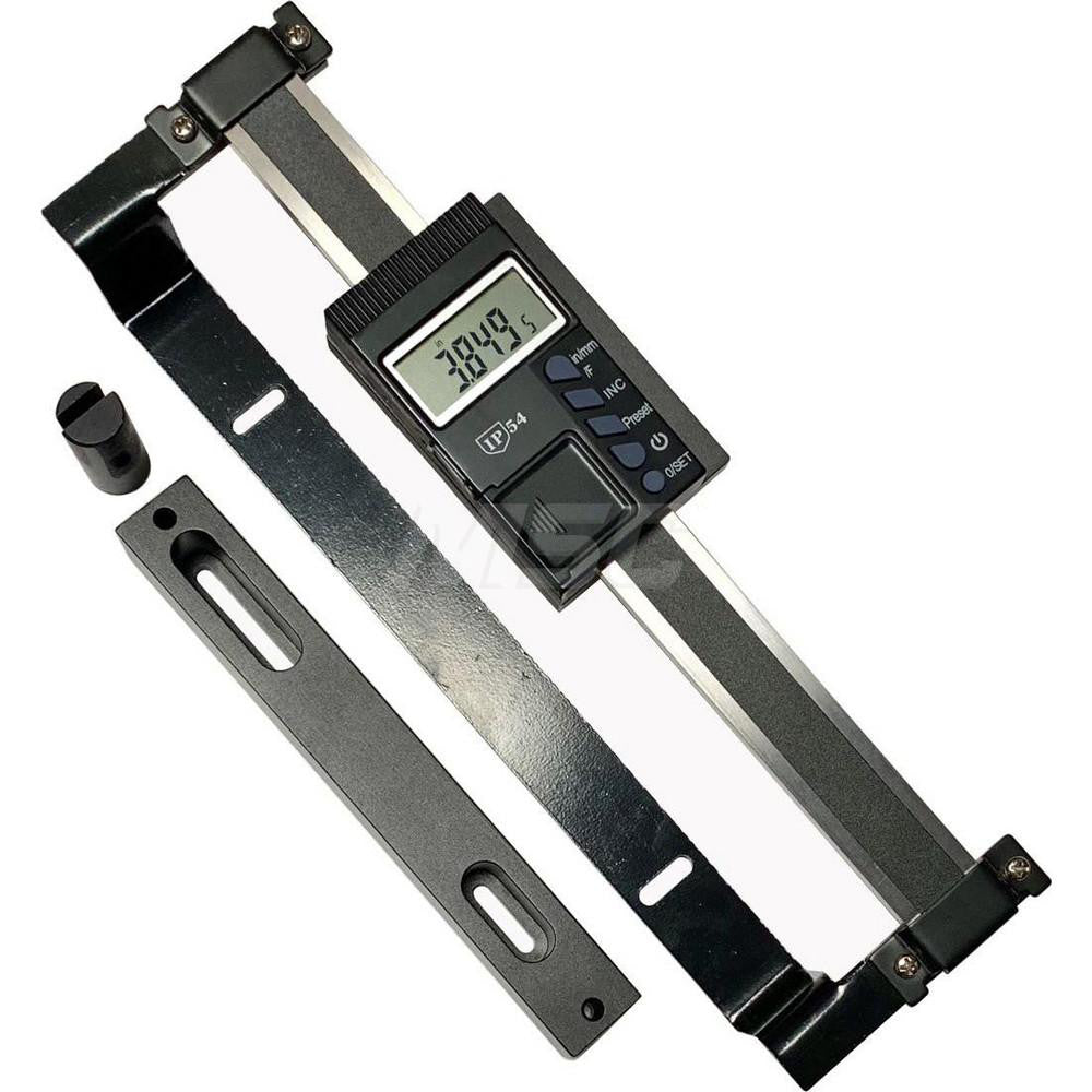 iGaging 35-608 Drill Press DRO System 1 Axis, Electromagnetic Scale, 5.5" X-Axis Travel