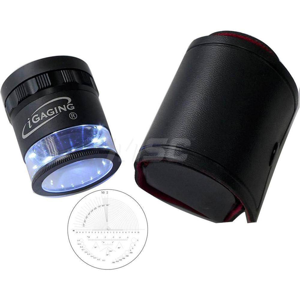 iGaging 36-LED10 Loupes Lens Type Singlet  Minimum Magnification 10x  Number of Lenses 1  Light Source Included Yes  