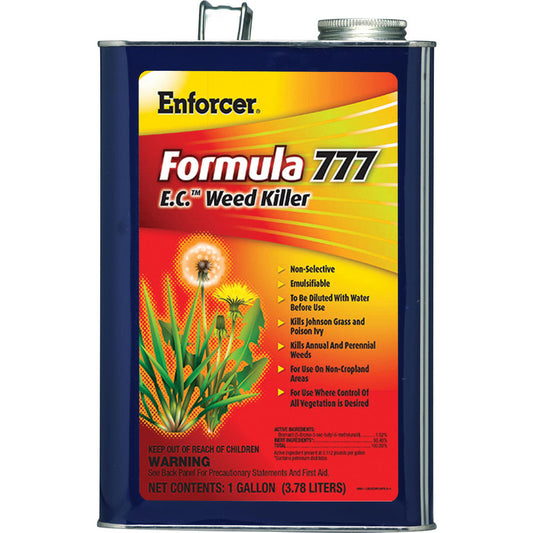 ZEP Inc 136423 Enforcer Formula 777 Weed Killer, 1 gal, 4/Case