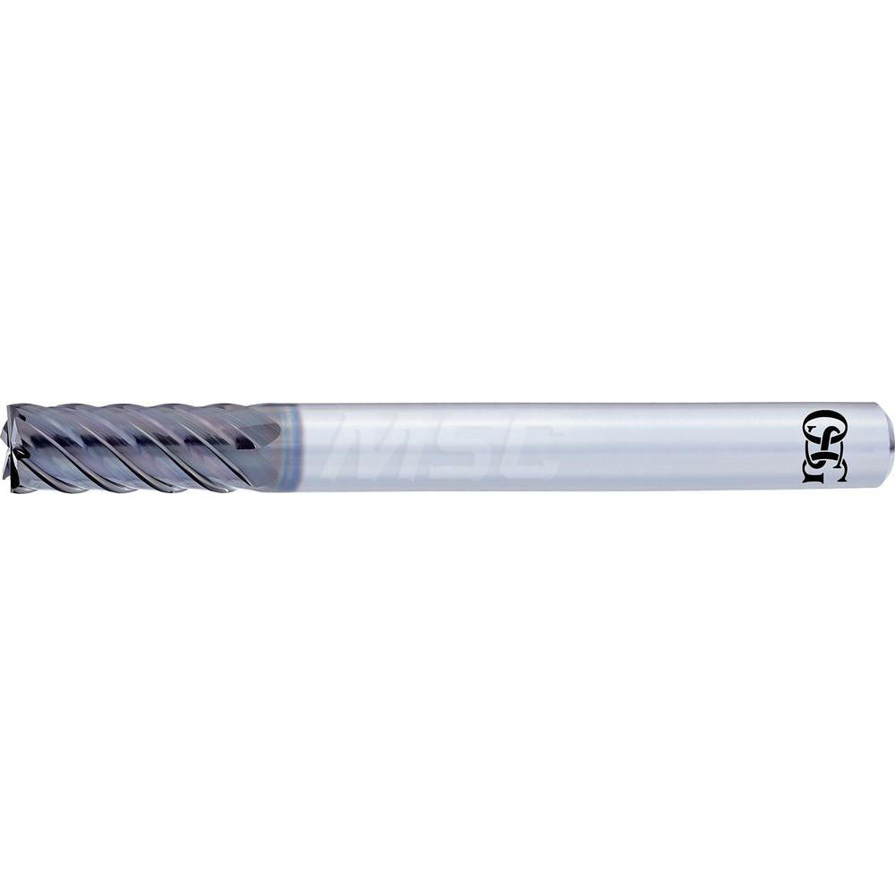OSG 8549710 Square End Mill 1.00 mm Dia, 2.50 mm LOC, 4 Flute, Solid Carbide
