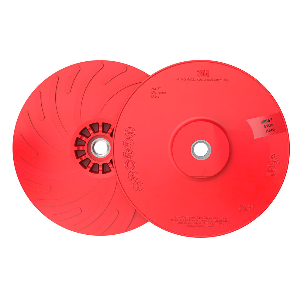 3M 7100258730 Disc Backing Pad 7" Dia, Disc Backing Pad