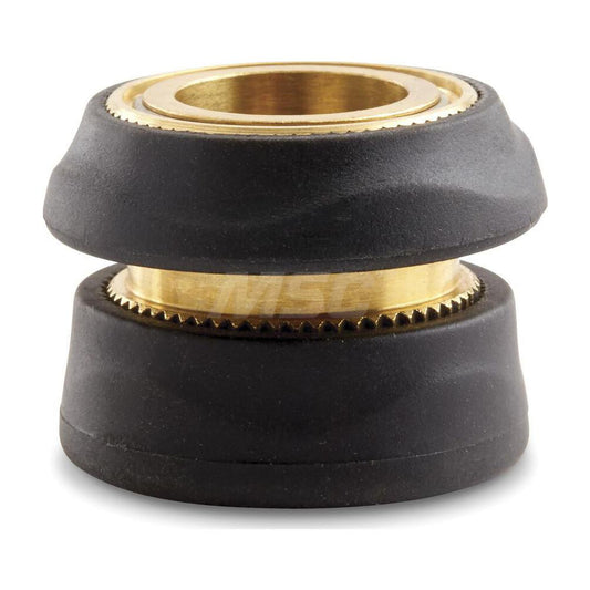 Gilmour 809014-1004 Garden Hose Connector 0.75" Hose, Female & Quick Connect, GHT, Brass & Rubber