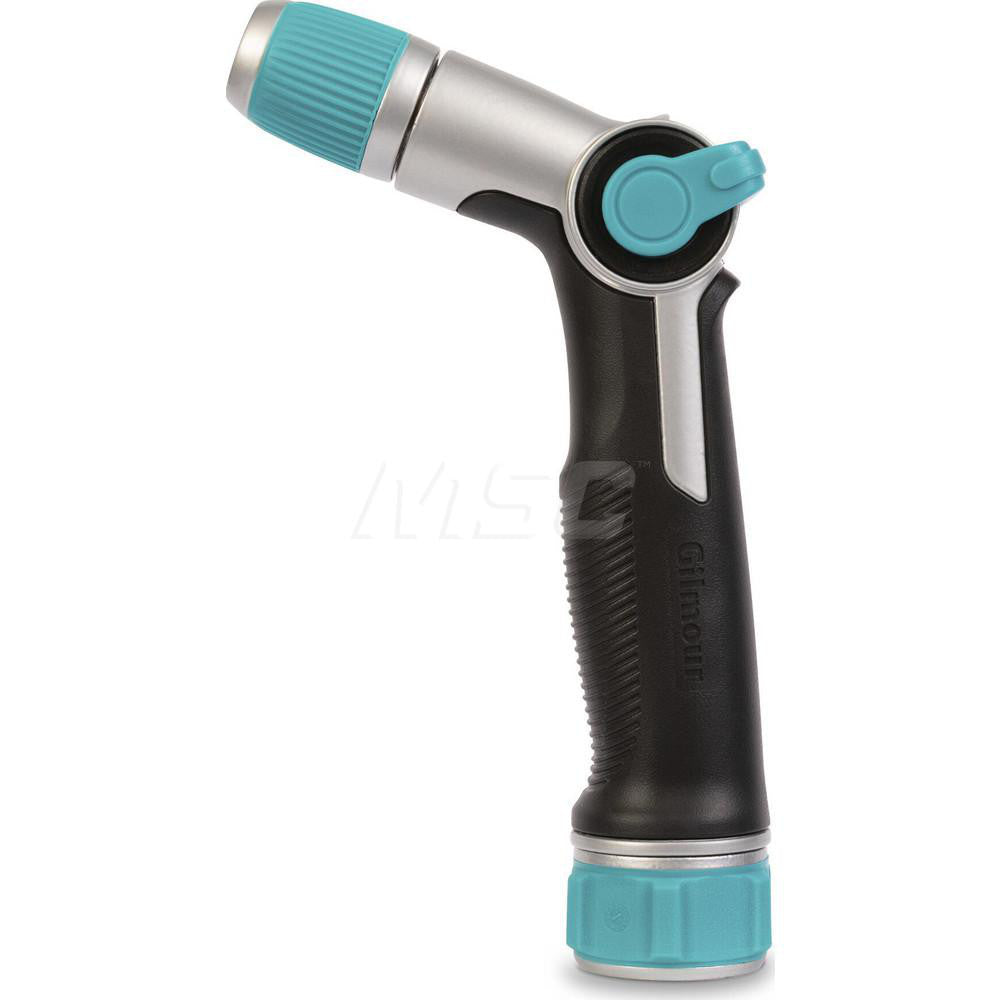 Gilmour 825402-1001 Garden Hose Adjustable & Cleaning Nozzle 3/4" GHT, Metal & Plastic