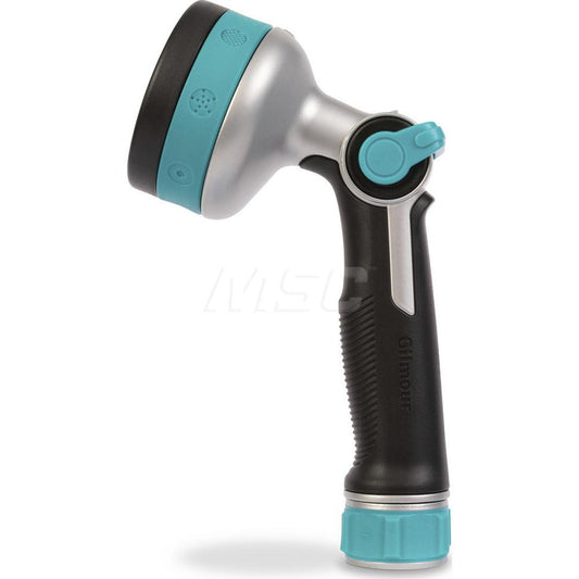 Gilmour 825502-1001 Garden Hose Pre-Set & Watering Nozzle 3/4" GHT, Metal & Plastic
