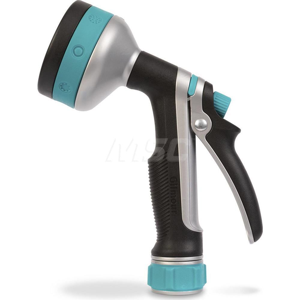 Gilmour 825302-1001 Garden Hose Pre-Set & Watering Nozzle 3/4" GHT, Metal & Plastic