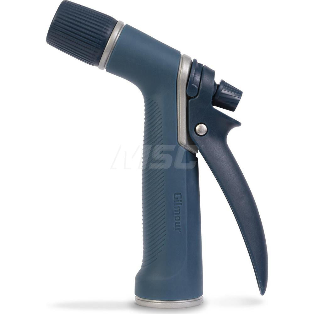 Gilmour 813702-1002 Garden Hose Adjustable & Cleaning Nozzle 3/4" GHT, Plastic