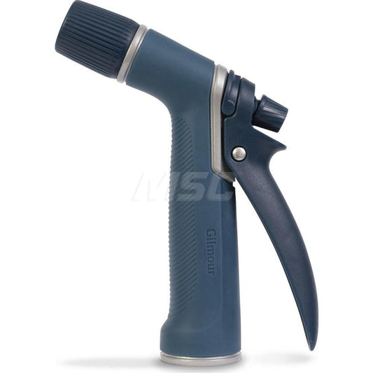 Gilmour 813702-1002 Garden Hose Adjustable & Cleaning Nozzle 3/4" GHT, Plastic