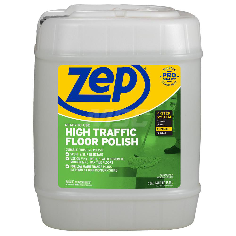 ZEP Inc ZUHTFF5G Floor Polisher 5 gal Pail, Use on Vinyl & Floors