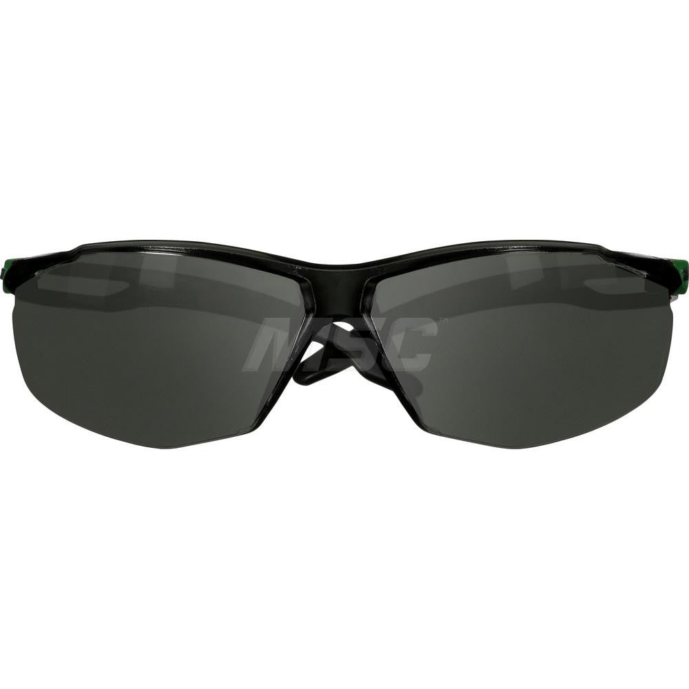 3M 7100239086 Safety Glass Anti-Fog & Anti-Scratch, Polycarbonate, Gray Lenses, Frameless