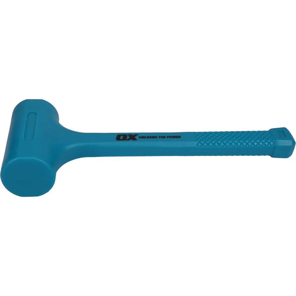 Ox Tools OX-P085248 Dead Blow Hammers Head Weight (oz.) 48.00  Head Weight Range 3 to 5.9 Lb  Head Material Rubber  Overall Length Range 9.0000 to 13.9000 in  Fractional Face Diameter 2-1/4 (Inch) Face Diameter Range 1.0000 to 2.9000 in