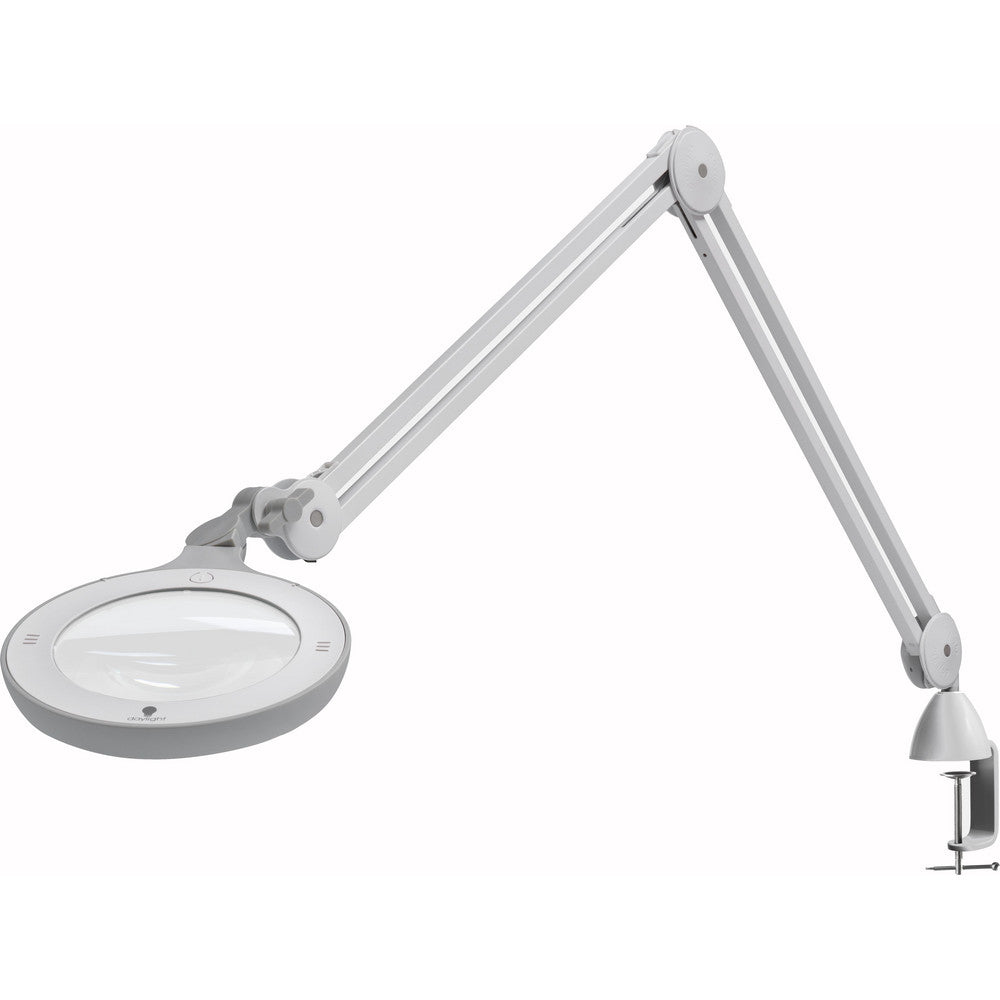 Daylight U25110 Task Light LED, 41.7322" Reach, Gooseneck Arm, Clamp Screw, White