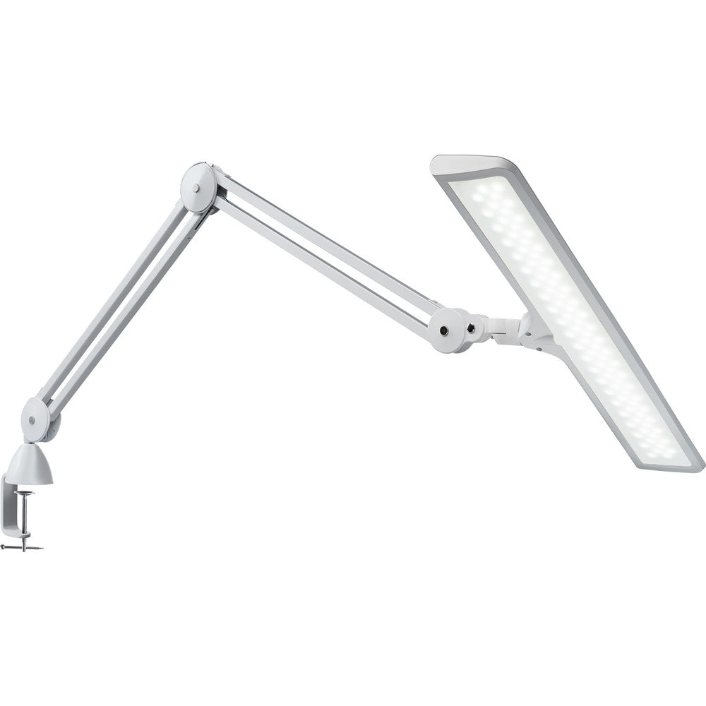 Daylight U35500 Task Light LED, 39.37" Reach, Ball Joint Arm, Free Standing, White