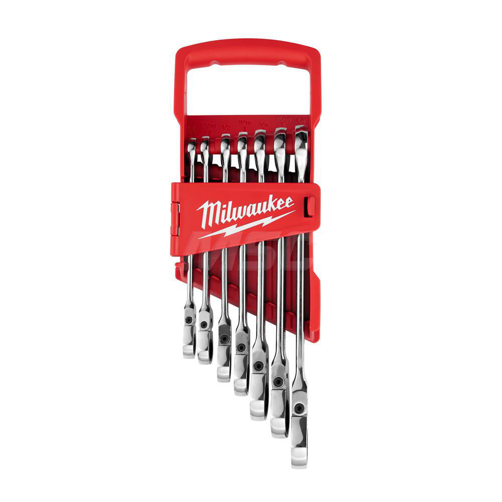 Milwaukee Tool 48-22-9429 Wrench Set 7 Pc, Inch