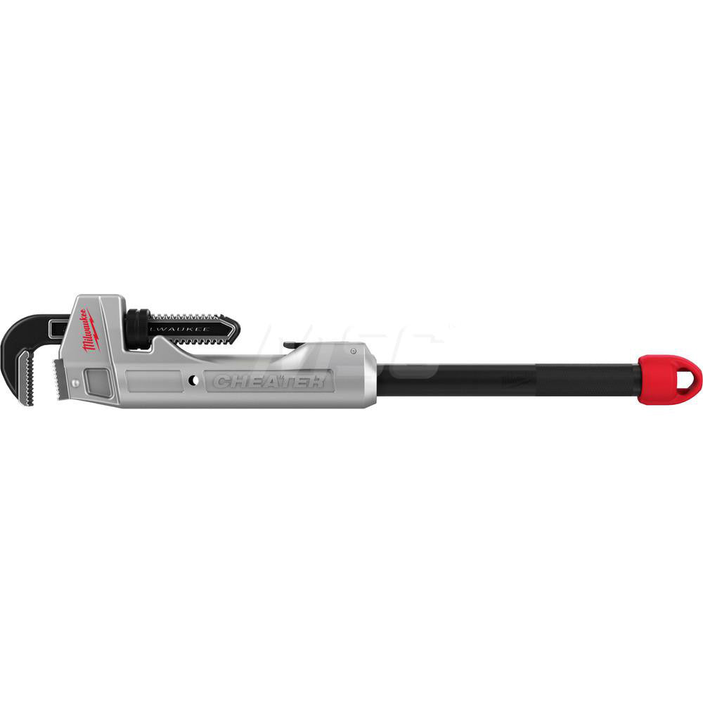 Milwaukee Tool 48-22-7318 Adjustable Pipe Wrench 2-1/2" Max, 24" OAL, Aluminum