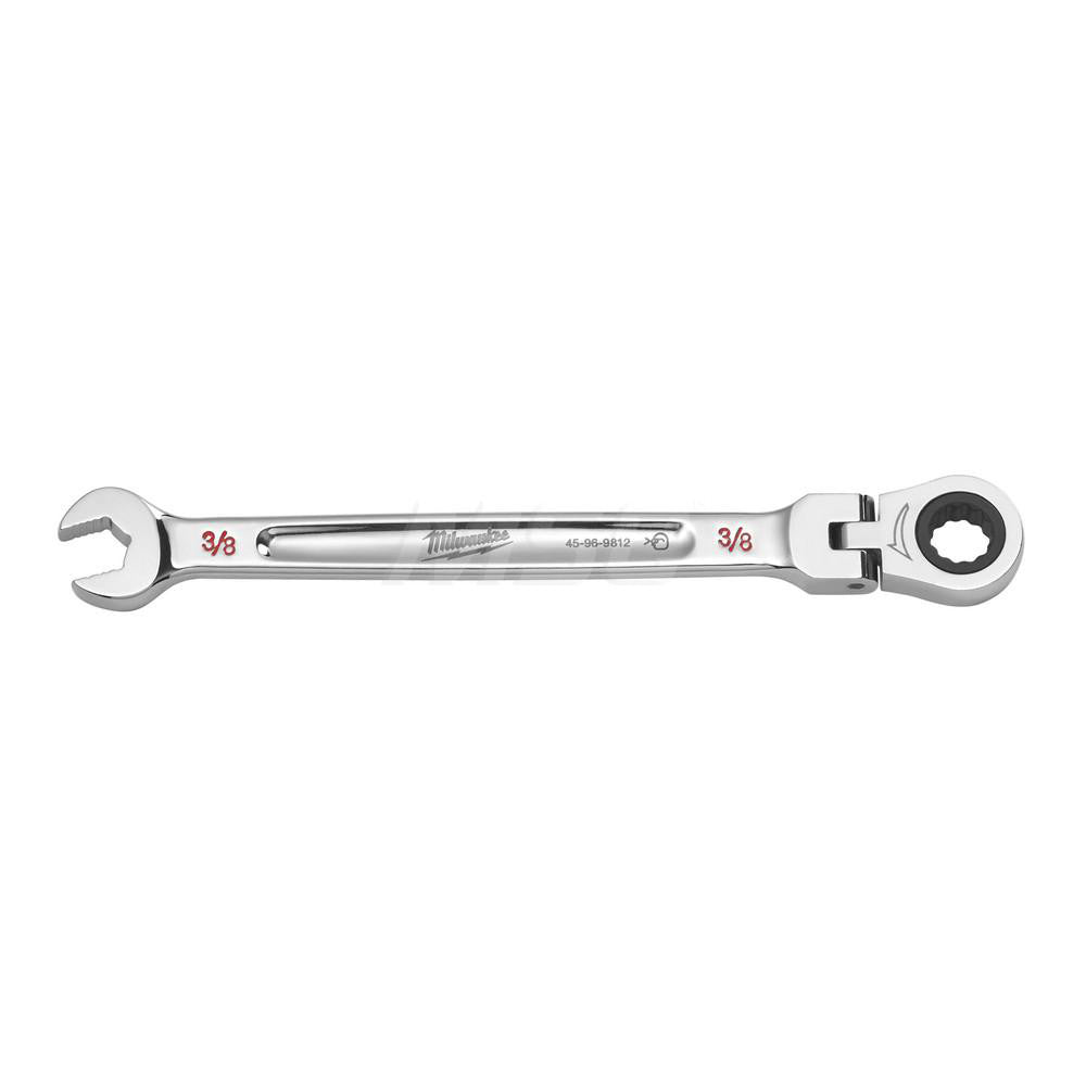 Milwaukee Tool 45-96-9812 Combination Wrench 3/8" Head Size, 180 deg Offset