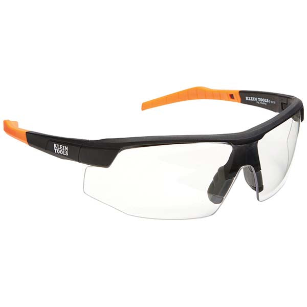 Klein Tools 60159 Safety Glass Anti-Fog & Scratch-Resistant, Polycarbonate, Clear Lenses, Full-Framed, UV Protection