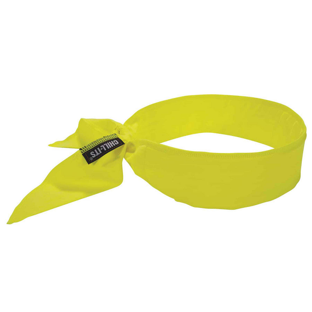 Ergodyne 12397 Cooling Bandana Size Universal, Lime, Easy Activation, Hand Wash Only, Lightweight Cooling, Long-Lasting Cooling & No Slime Polymer Technology