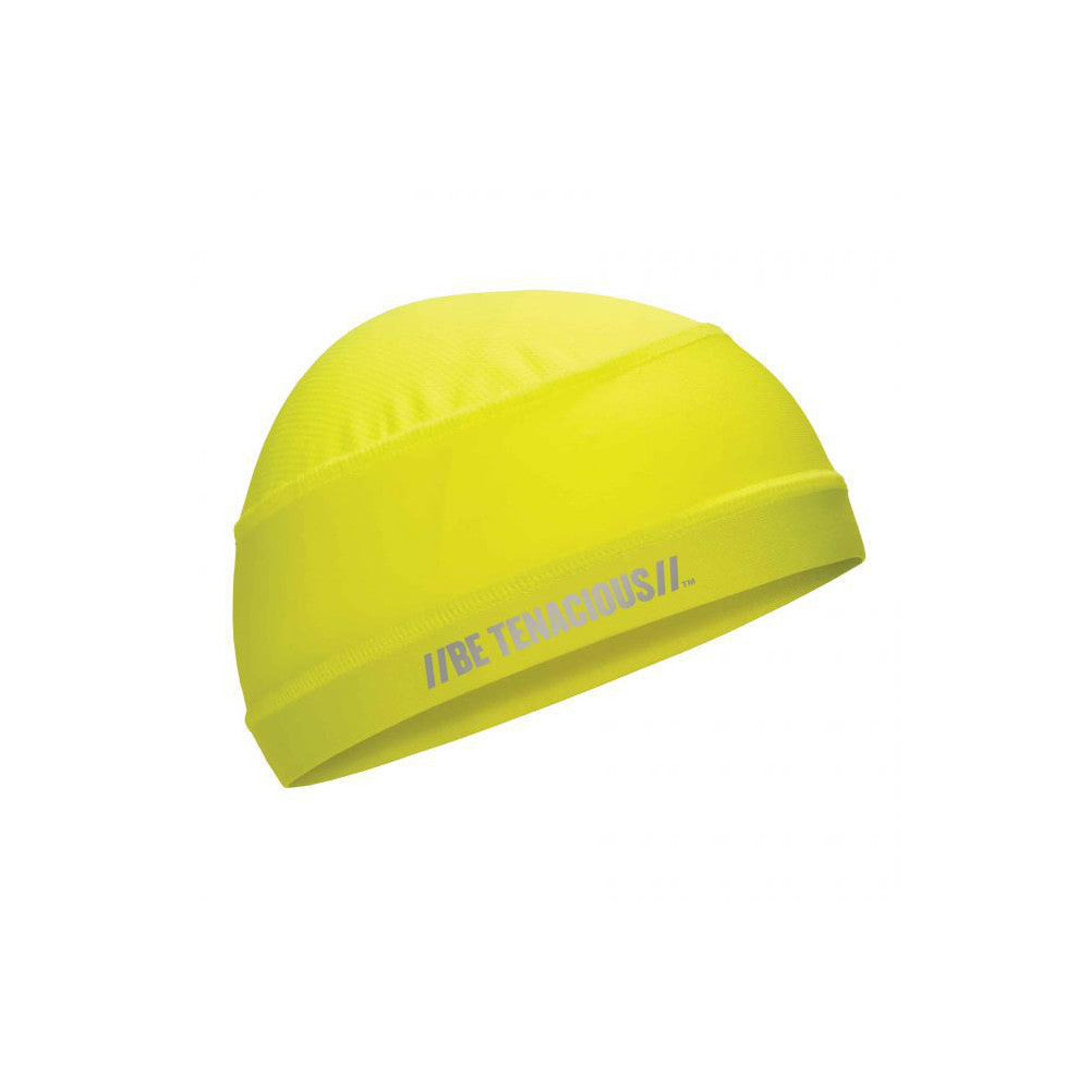 Ergodyne 12687 Skull Cap Size Universal, Lime, Anti-Odor Treatment, Instant Cooling Relief, Low-Profile, Machine Washable, Moisture Wicking