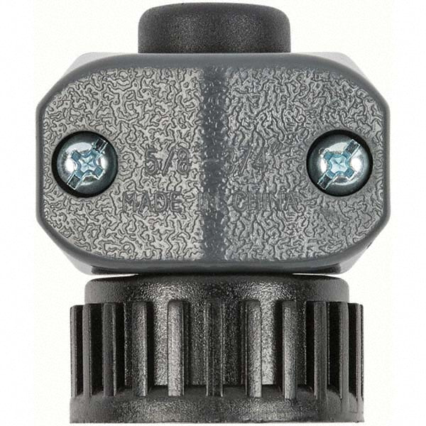 Gilmour 801004-1002 Garden Hose Clamp-Style Coupler 0.625" Hose, Female, Plastic