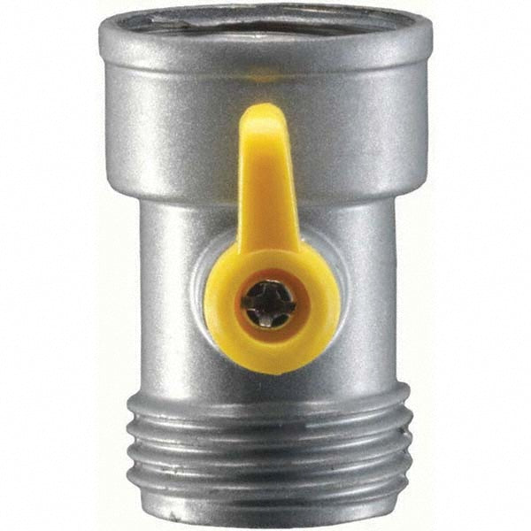 Nelson 853014-1001 Garden Hose Shut-Off Valve Female & Male, 3/4", Metal