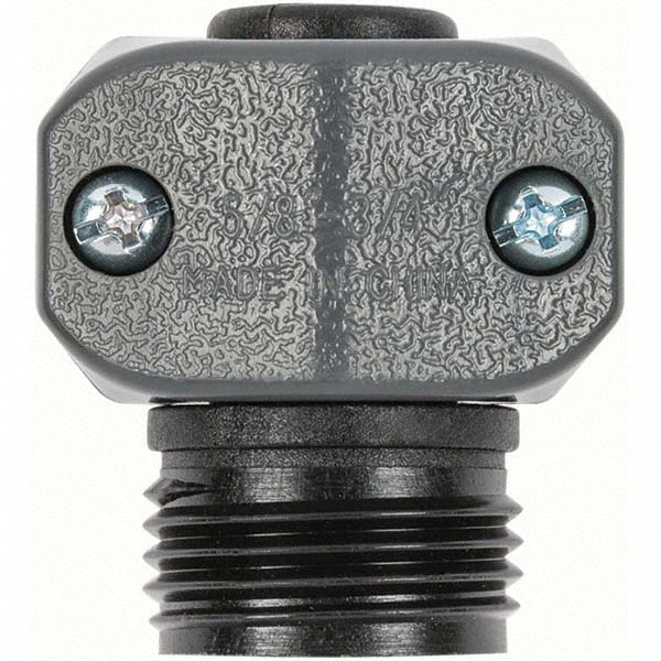 Gilmour 801134-1002 Garden Hose Clamp-Style Coupler 0.625" Hose, Male, Plastic