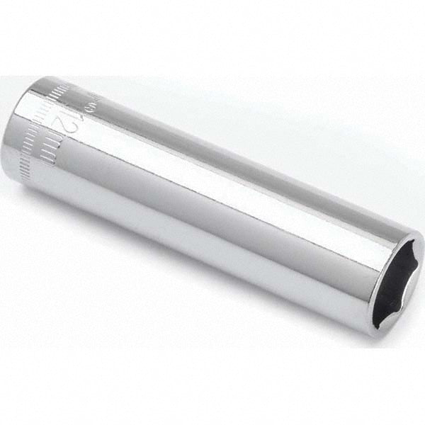 Crescent CDDS42N Deep Hand Socket 3/8" Drive, 12 mm Socket, 6-Point