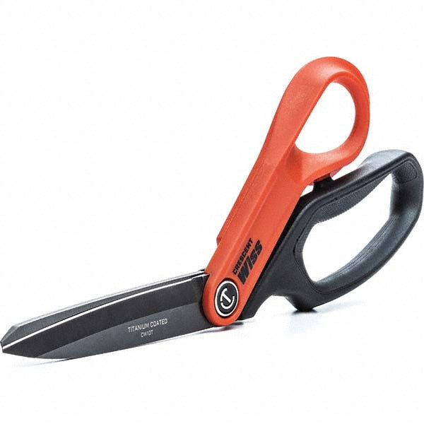 Wiss CW10T Offset Professional Shears 10" OAL, 3-3/4" LOC, Titanium Blades
