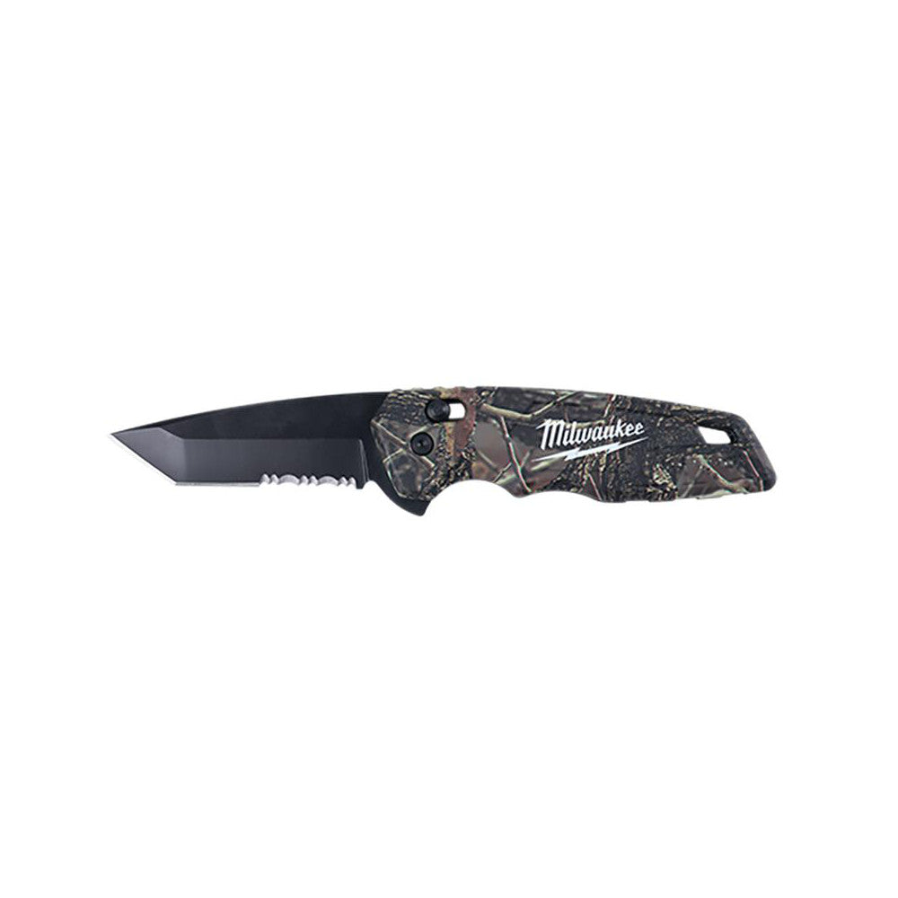 Milwaukee Tool 48-22-1535 Folding Knives Edge Type Serrated  Blade Type Spring Assist  Blade Material Stainless Steel  Handle Material Glass-Filled Nylon  Overall Length (Decimal Inch) 7.4800  Blade Length (Decimal Inch) 2.9600