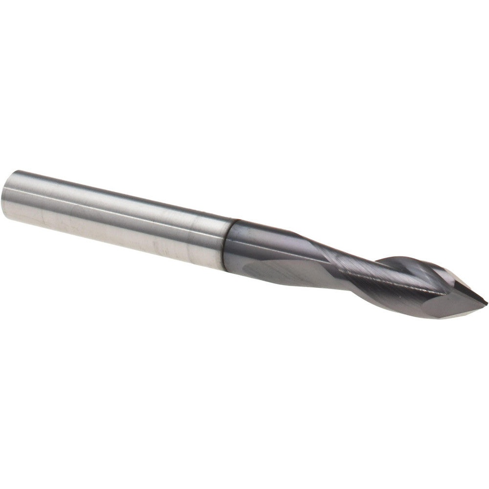 Harvey Tool 803916-C3 Spotting Drill 1/4" Dia, 90 deg, 2-1/2" OAL, Solid Carbide