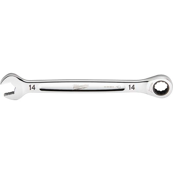 Milwaukee Tool 45-96-9314 Combination Wrench 14.00 mm Head Size, 0 deg Offset